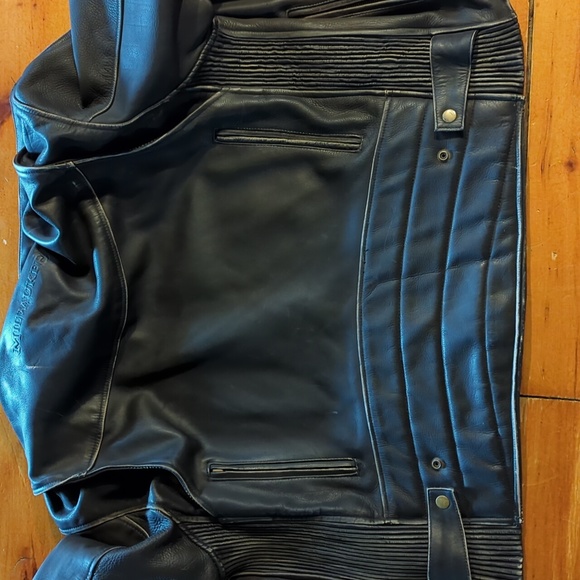 Milwaukee genuine Leather motorcycle jacket - Picture 10 of 10